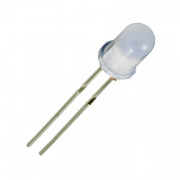Image of Blinking LED 5 mm OSRWDS5A32A, 630nm 1560/1560mcd 30deg, RED/WHITE diffused