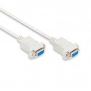 Image of Serial Cable DB9 female, DB9 female, null-modem, 3 m
