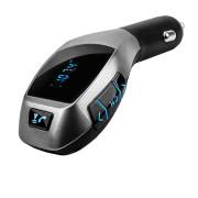 Изображение за Bluetooth FM Transmitter, USB/Aux/mSD, LED /X5