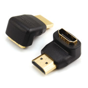 Image of Adapter HDMI male/HDMI female, angled 90°
