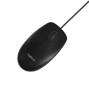 Изображение за Мишка с кабел Logitech B100 Black, USB
