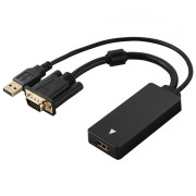 Изображение за Конвертор VGA, HDMI HAMA, Full HD+USB Audio 200342
