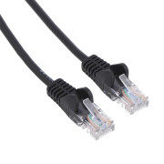 Image of PATCH Cable CAT-5E, U/UTP, CCA, 5 м, BLACK