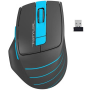 Image of Wireless Mouse A4 Tech Fstyler FG30S Blue+Grey, Silent, 15m