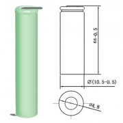 Image of Battery Cell 7/5AAA 1.2V, 1000 mAh, Ni-MH (leads)