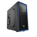 Кутия за PC DEEPCOOL TESSERACT BF, Black/Blue