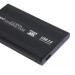 HDD 2.5“ USB 3.0 SATA Case Makki, Wavy Black Alu