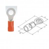 Insulated Ring Terminal, OD:4.0 mm (RV1-4), RED