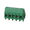 Terminal Block 3P KL, 5.0 mm, 16A/250V, 2.5 mm2, cage clamp, angled 45°