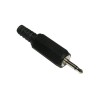 2.5 mm PLUG, male MO, cable type, PVC