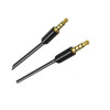 Cable 3.5 mm male, 3.5 mm male 4 pin (OD:2.6 mm), 0.5 m