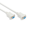 Serial Cable DB9 female, DB9 female, null-modem, 3 m