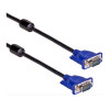 VGA Monitor Cable DB15 HD male, DB15 HD male, 1.8 m