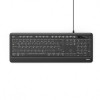 Клавиатура HAMA Lighted Keyboard “KC-550“ Black /182671