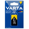 Battery VARTA SUPER HEAVY DUTY 9V /6F22/, zinc-carbon