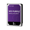 Твърд Диск 2TB WD Purple AV, SATA-3, 5400, 256MB, WD22PURZ