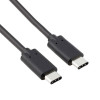 USB Cable 2.0 C male, C male, 1 m