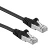 PATCH кабел CAT-5E, F/UTP, CCA, 10 м, ЧЕРЕН