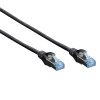 PATCH Cable CAT-5E, U/UTP, CCA, 10 m, BLACK