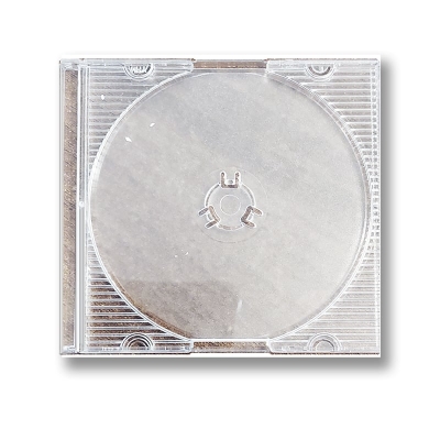Кутийка за 8см Мини Диск (Mini CD/Mini DVD), Прозрачна