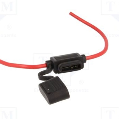 Държач за авто-предпазител UNIVAL 19mm, 30А, кабел 4mm2