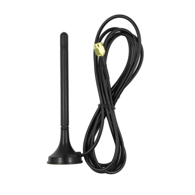 GSM антена 4G, 6.0 dBi, магнитна, SMA, RG174, кабел 1.5 м