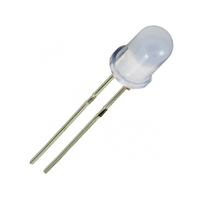 LED 5 мм OS5RAA5A32A-0.5, 625nm 20000mcd 30deg, ЧЕРВЕН дифузен/бял
