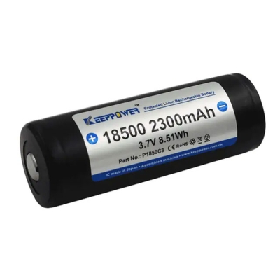 Батерия KEEPPOWER 3.6V, 2300 mAh (protected), Li-ION, 18500, 4A