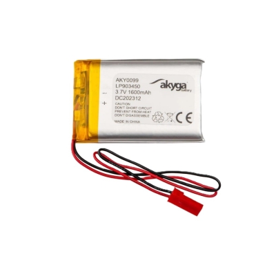 Батерия 3.7V, 1600 mAh, Li-Po, (9x34x50 мм)