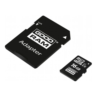 16GB MicroSD-HC GOODRAM M1AA, Class 10=100M