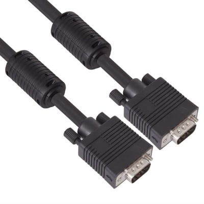 Кабел VGA HD15 M-M 10m, Fe