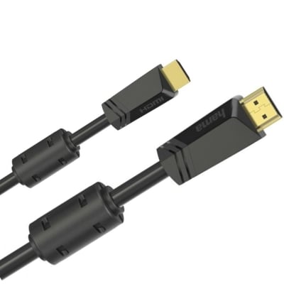 Кабел HDMI v2.0b M-M 10m HAMA 4K/GP/Fe /205009