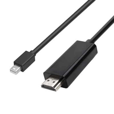 Кабел Mini DP-HDMI M-M VCOM, 1.8m, 4K@30Hz, CG615-1.8m