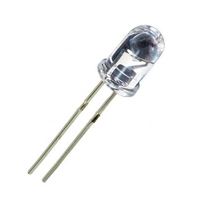 LED 5 мм L-5T3SPG41-D1, GaInN 505nm 3500mcd 18deg, ЗЕЛЕН прозрачен