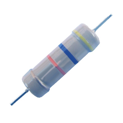 Резистор карбонов 1W, 560 ohm 5% (Ф3.2x9 мм)