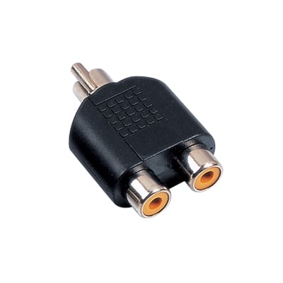 Преход RCA мъжки, 2хRCA женски