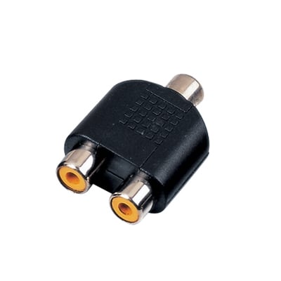 Преход RCA женски, 2х RCA женски