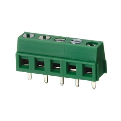 Клема за платка 2P, 5.0 мм, 13.5А/250V, 1.5 мм2, повдигане
