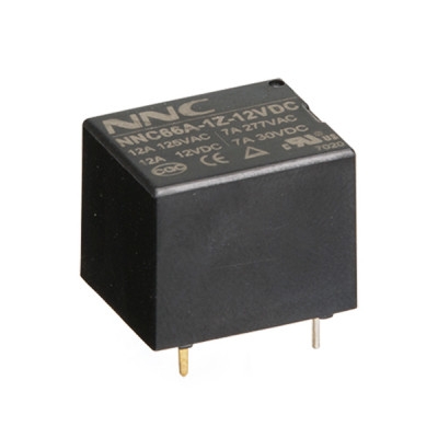 Реле NNC66A-1Z-12 (NRP07), 12VDC, 7A/240VAC, 7A/28VDC, SPDT