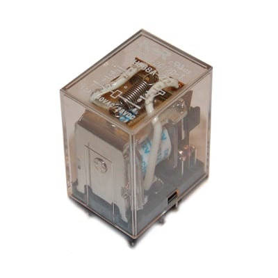 Реле NRG51 (LY2), 12VDC, 10A/240VAC, 10A/28VDC, DPDT