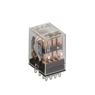 Реле NNC68B-4Z-24 (NRG52), 24VDC, 5A/240VAC, 5A/28VDC, 4PDT