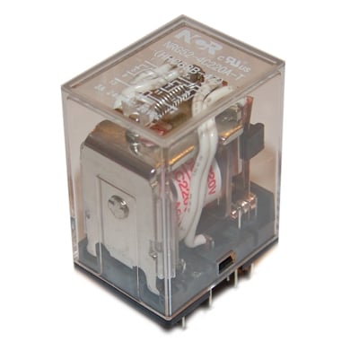 Реле NRG52 (MY4), 220VAC, 3A/240VAC, 3A/28VDC, 4PDT