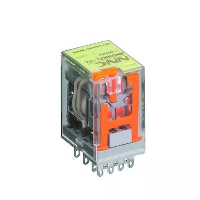 Реле NNC68BZL-4Z-220, 220VAC, 5A/240VAC, 5A/28VDC, 4PDT
