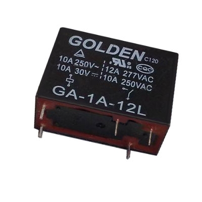 Реле GA-1C-12L (NRP12), 12VDC, 10A/250VAC, 10A/30VDC, SPDT