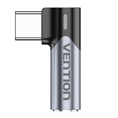 Кабел/преход 3.5 мм женски 3P, USB C мъжки, ъглов