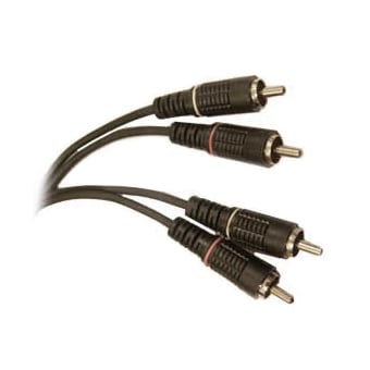 Кабел 2x RCA мъжки, 2x RCA мъжки (3.20x6.40 мм) CCS, 5 м