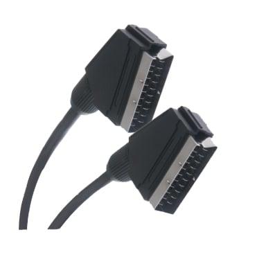 Кабел SCART мъжки, SCART мъжки (Ф7 мм) CCS, 1.8 м