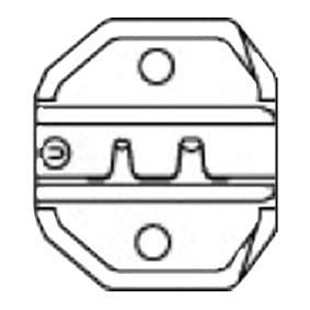 Челюсти кримпващи HT-336U, за щифтове