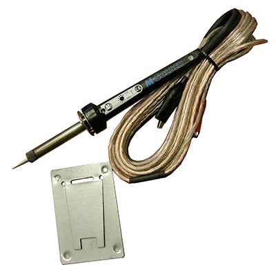 Поялник терморегулеруем M-SOLDER, 50W/12VDC