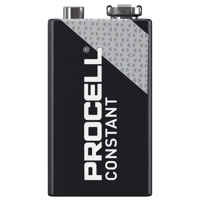 Батерия DURACELL PROCELL CONSTANT, 9V (6LR61), алкална